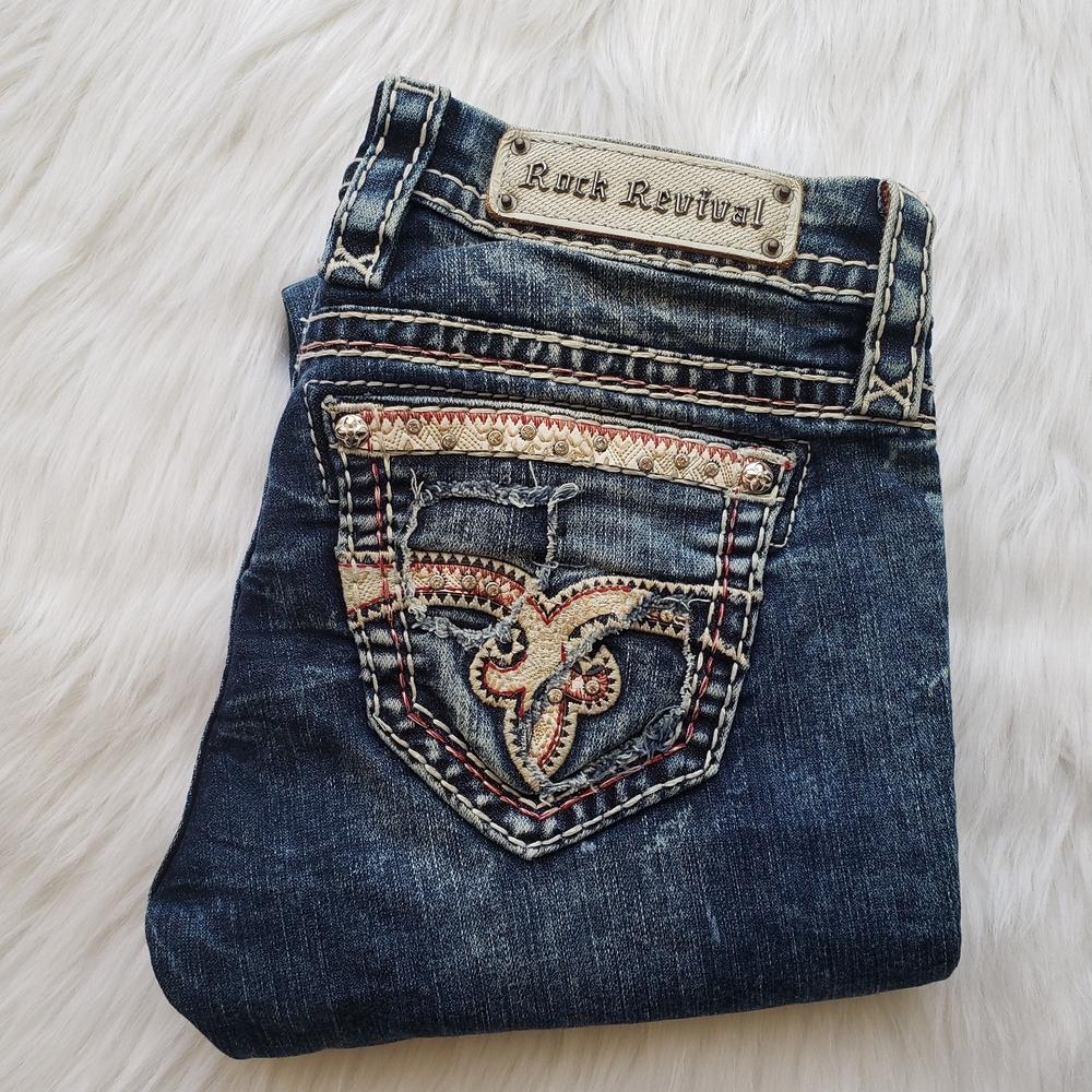 Rock Revival "Luiza" Straight Jeans